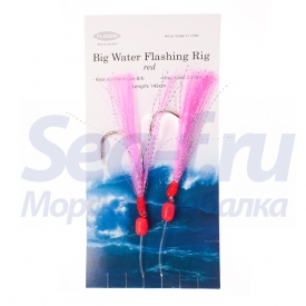 Оснастка Fladen Big Water Flashing Rig red