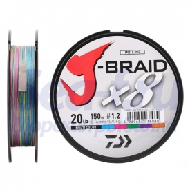 Плетёный шнур Daiwa J-Braid X8 0.42mm