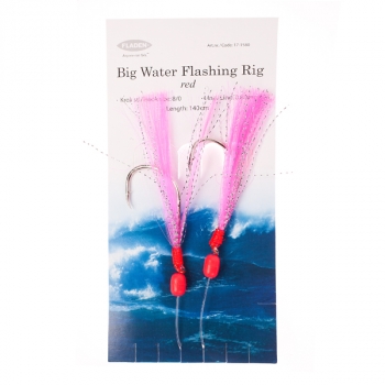 Оснастка Fladen Big Water Flashing Rig red