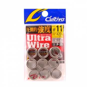 Заводные кольца Owner/Cultiva Ultra Wire P-25 №11
