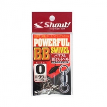 Вертлюг на подшипнике Shout Powerful BB Swivel (412 PB) №0