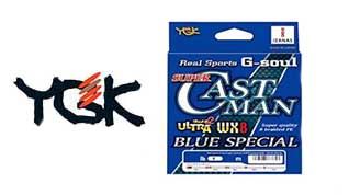 YGK G-Soul Super Castman WX8 BLue Special