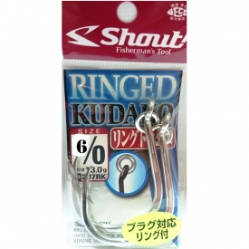 Крючки SHOUT Kudako Ringed 6/0