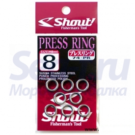 Кольца Shout Press Ring 74-PR №8