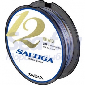 Плетеный шнур Daiwa Saltiga 12 Braid +SI #2.5 (200м)
