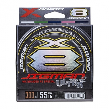 YGK X-Braid Ultra2 Jigman X8 #5 (300м)