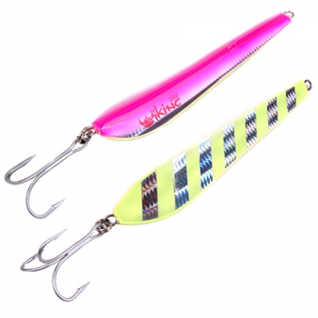 Пилькер Viking Jig светящийся 400гр (04 Silver Pink Lumo)