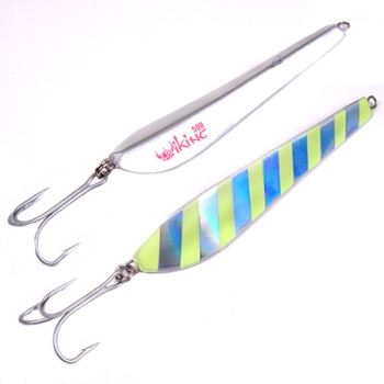 Пилькер Viking Jig светящийся 750гр (03 Chrome Silver)