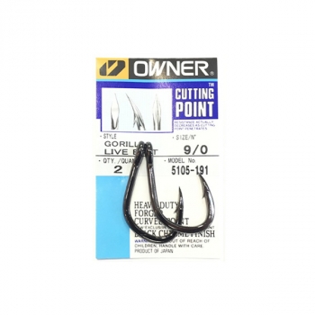Крючок Owner Gorilla Live Bait 5105 9/0