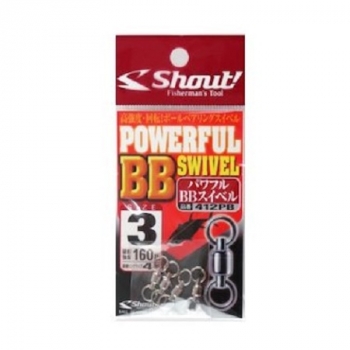 Вертлюг на подшипнике Shout Powerful BB Swivel (412 PB) №3