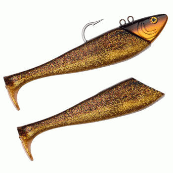 Spro Salty Beast Mega Jig Shad 470гр Golden Cod