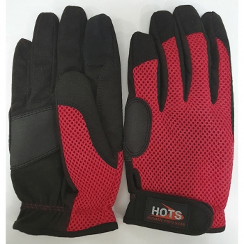 Перчатки HOTS MESH GLOVES PG Red S